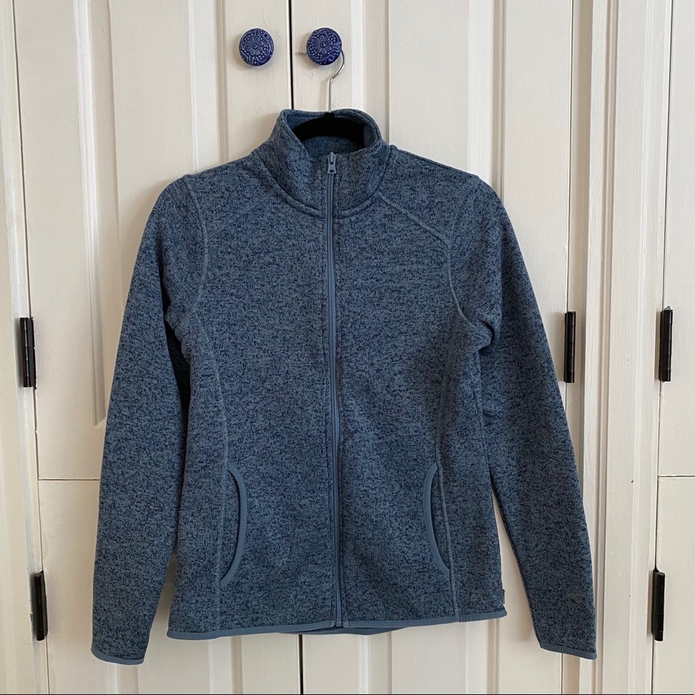 Eddie Bauer Women's Fleece Sweater Full Zip Jacket